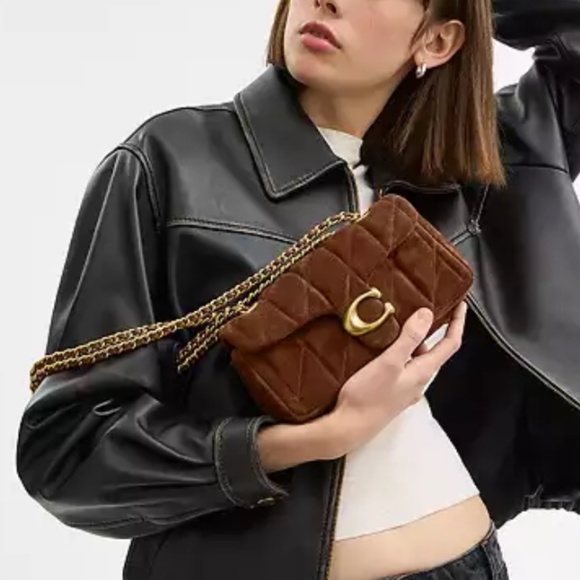 Authentic Coach Tabby Shoulder Bag 20 With Quilting - Picture 3 of 5